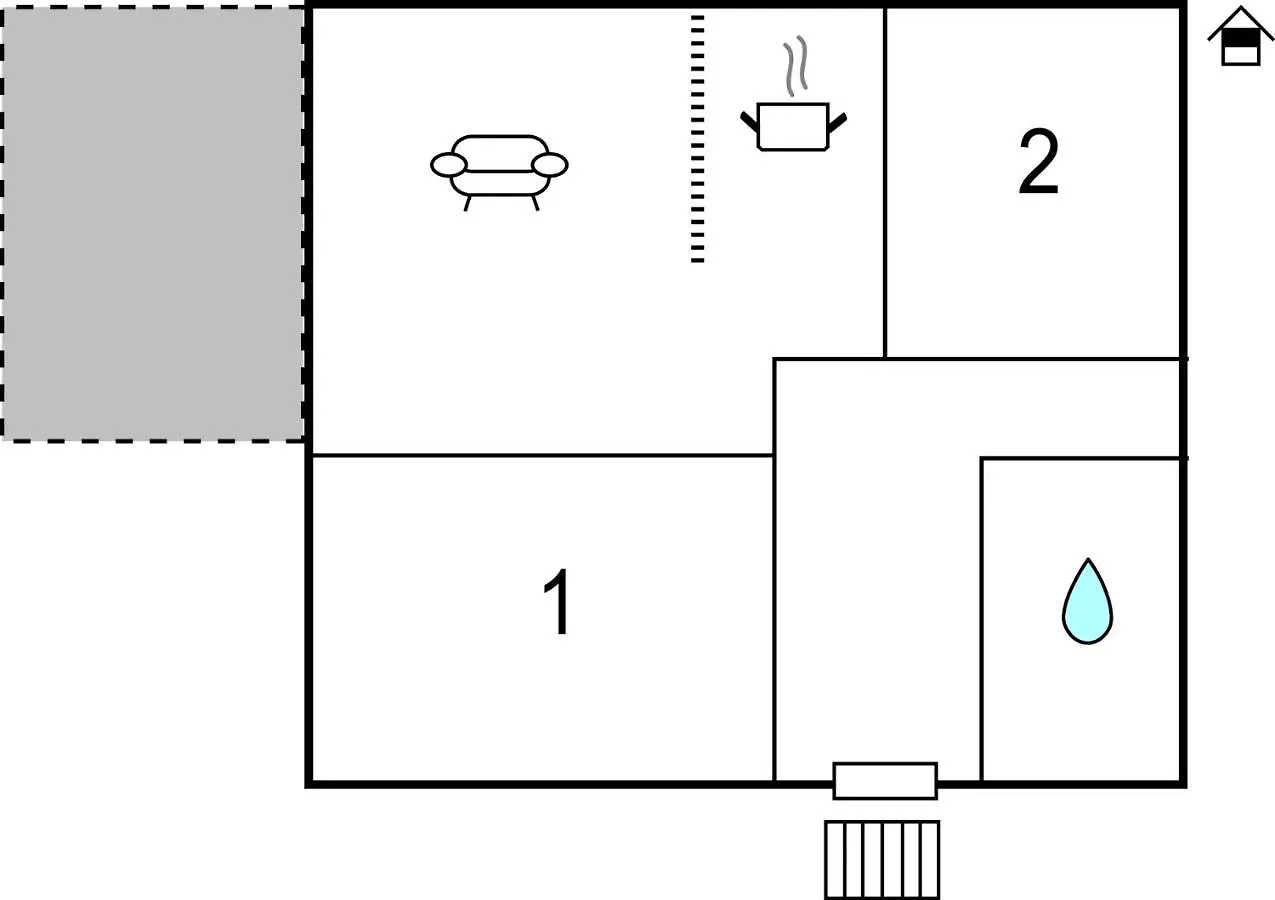 2 Bedroom Lovely Apartment In Medulin Croatia